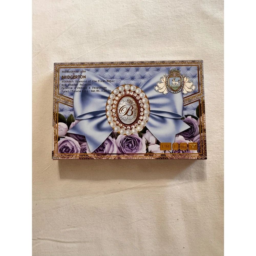 Pat McGrath Bridgerton Diamond of the First Water Palette & Gucci Lip Gloss Set